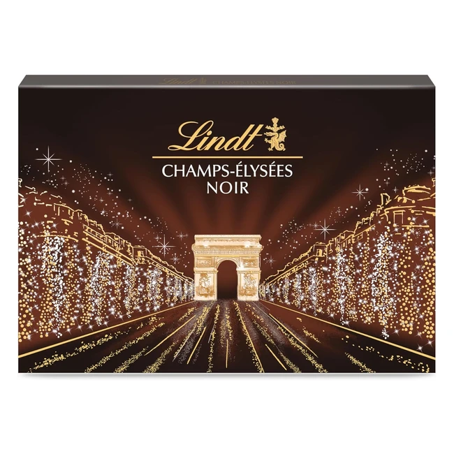 Boîte de chocolats noirs Lindt Champs-Élysées 470g