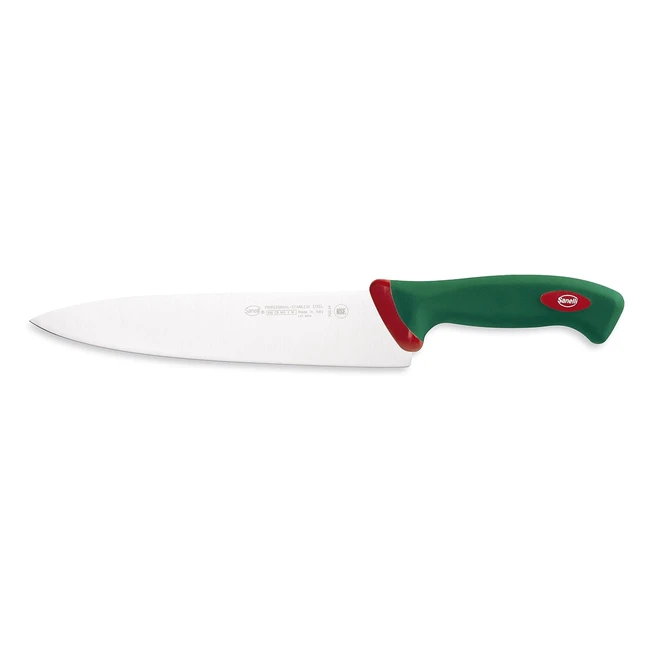 Coltello cucina Sanelli Premana acciaio inossidabile verde 24 cm