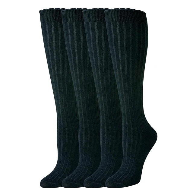 Get Stylish with Amazon Essentials Womens Knee High Socks - 4 Pairs