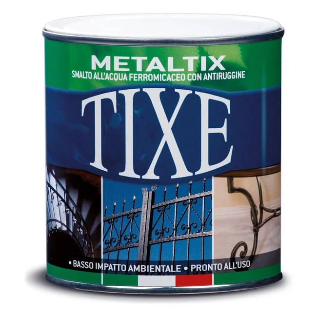 Vernice Ferro Micaceo Tixe 609504 - Antracite 500 ml