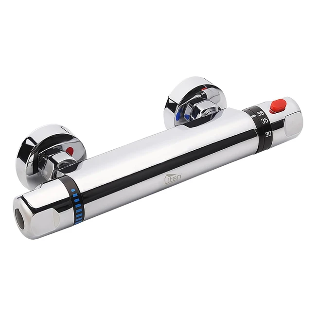 Grifo Ducha Uten Termostático - Control de Temperatura 20-50°C - Flujo de Agua Seguro y Cómodo