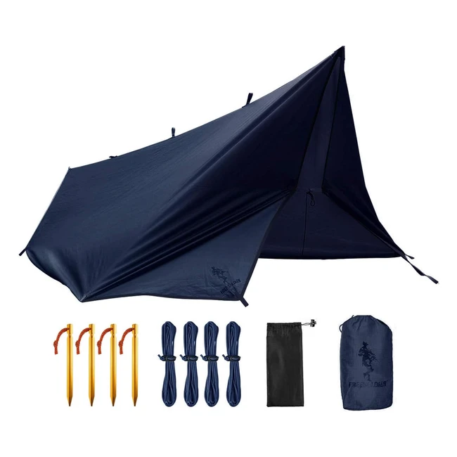 Telo da Campeggio Impermeabile Free Soldier - Ampia Copertura per Amaca - Protezione UV - Resistente e Portatile
