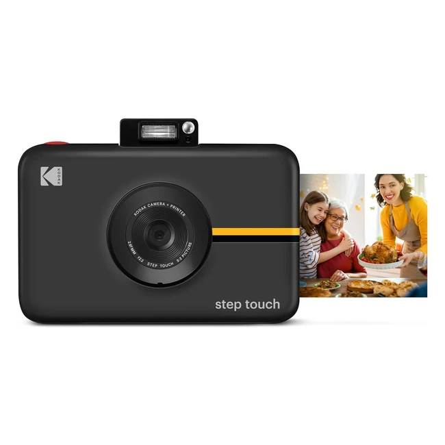 Kodak Step Touch Instant Camera - 35 inch LCD Touchscreen - Bluetooth Printer - 