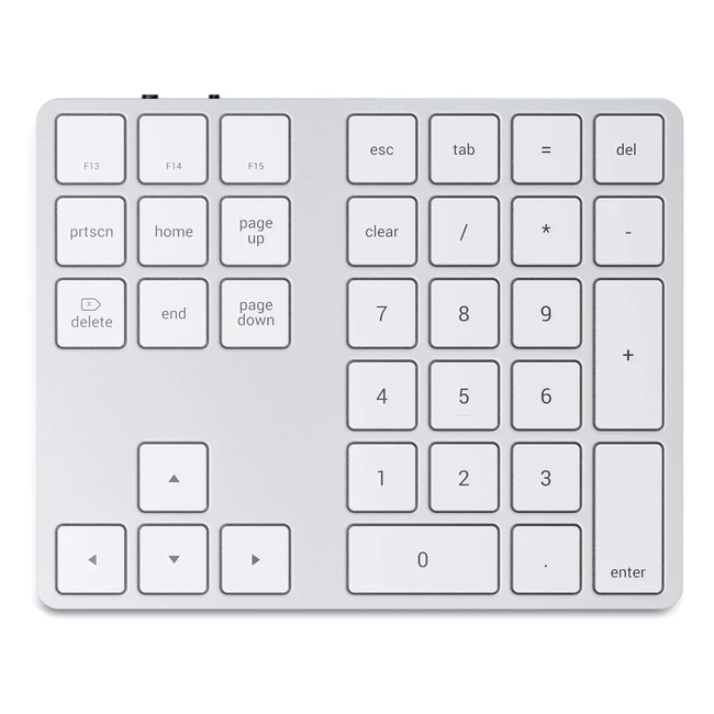 Teclado Numrico Inalmbrico Satechi Bluetooth - Recargable y Delgado - 34 Tec