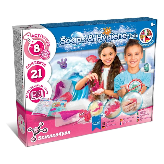 Kit científico para hacer jabones perfumados - Science4You