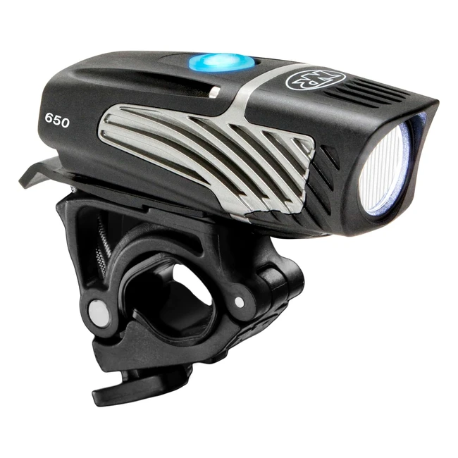 NiteRider Lumina Micro 650 Front Light - Black, One Size - High Output, Daylight Visible