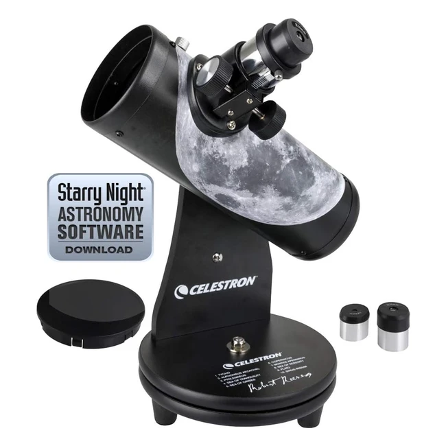 Celestron Signature Series Moon Telescope - Black 22016 | Superb Image Quality