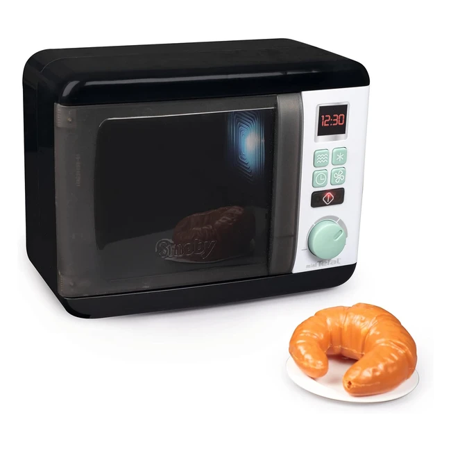 Smoby Tefal Micro Ondes Electronique - Accessoire de Cuisine pour Enfant - 310598WEB