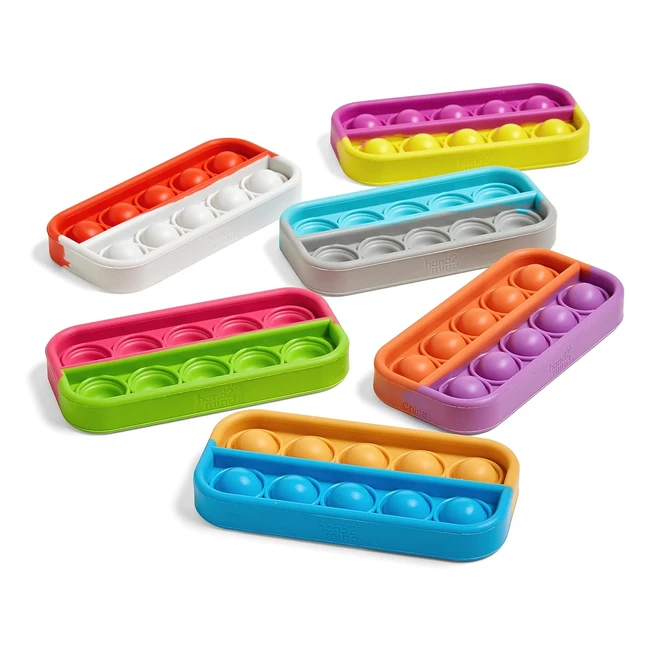 Grilles de dix cases sensorielles - Learning Resources - Jeu de 6 - Jouets pour les maths et la motricité fine