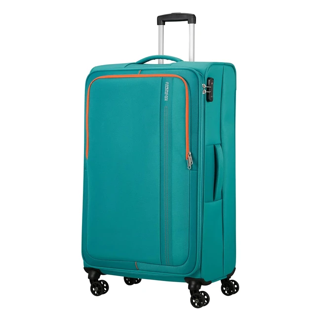 Valise American Tourister Sea Seeker Spinner XL Vert Aqua Green XL 80 cm - Réf. 925L