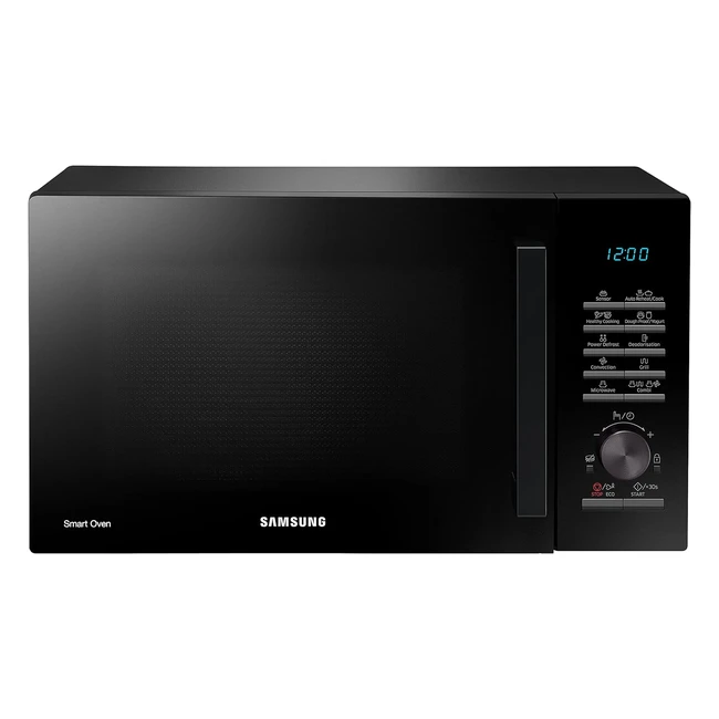 Samsung MC28A5125AK Combination Microwave Sensorcook Black 28L - Smart Moisture Sensor, Preprogrammed Recipes, Dough and Yoghurt Function