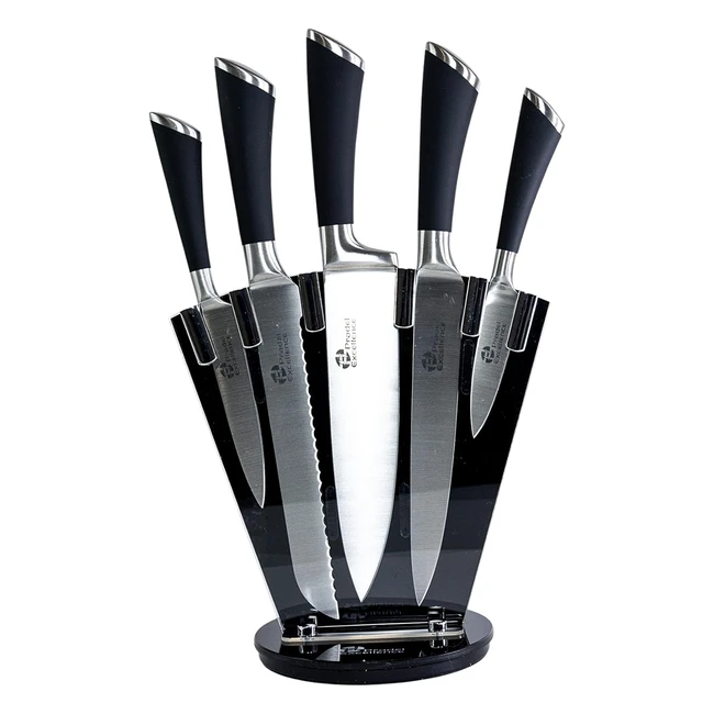 Bloc couteaux tournant 5 pices - Bote couleur - Pradel Excellence