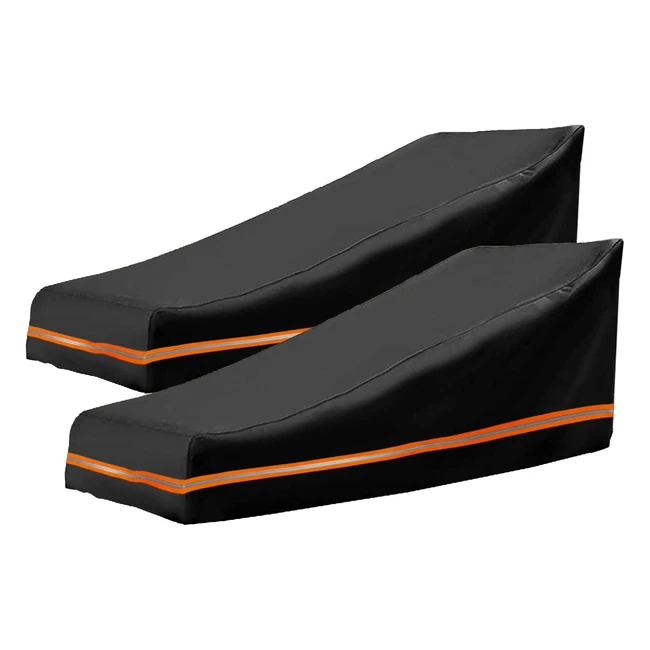 Housse de chaise longue extérieur imperméable - LCGOD - Réf. 600D - Protection bain de soleil