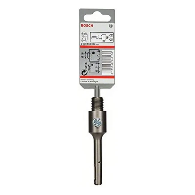 Porte-outil Bosch 2608550057 SDS Plus pour couronnes trépans M16 110mm