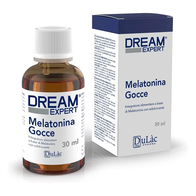 Melatonina Pura in Gocce Dulc - Integratore Made in Italy - Trattamento 2 Mesi -