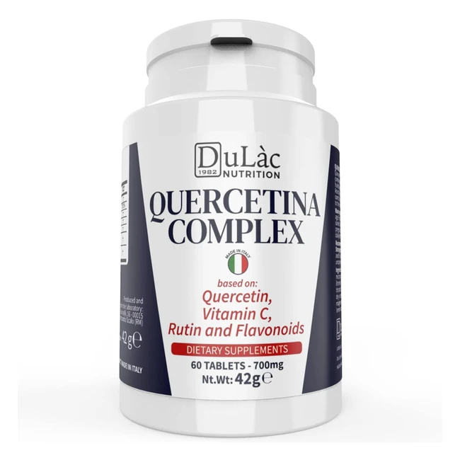 Quercetina Complex Bromelina e Vitamina C - Super Concentrato - Dulc Nutrition