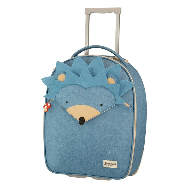Samsonite Happy Sammies Upright Valigia per Bambini - Blu Hedgehog Harris