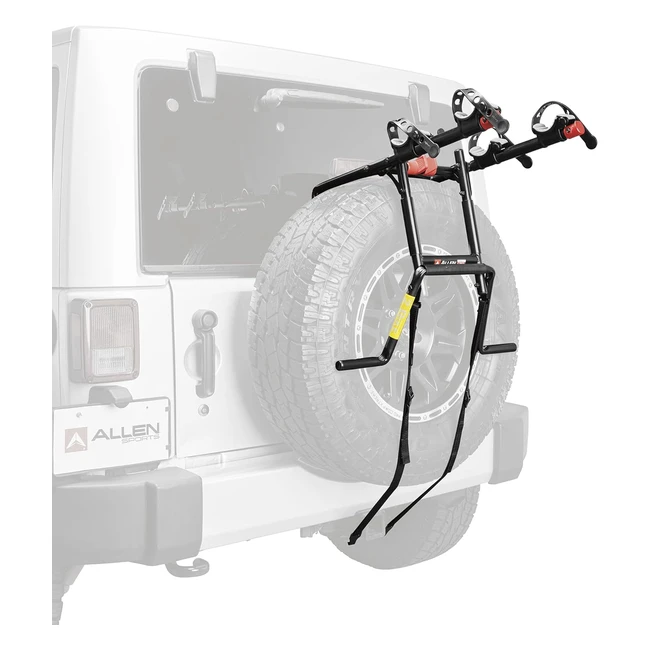 Portabicicletas Allen Deportes Premier 2Bike Rack - Rueda de Repuesto