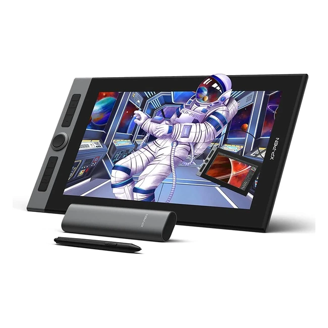 XPPen Artist Pro 16 Graphics Drawing Tablet - 8 Shortcut Keys - Adobe RGB - Windows Mac Linux