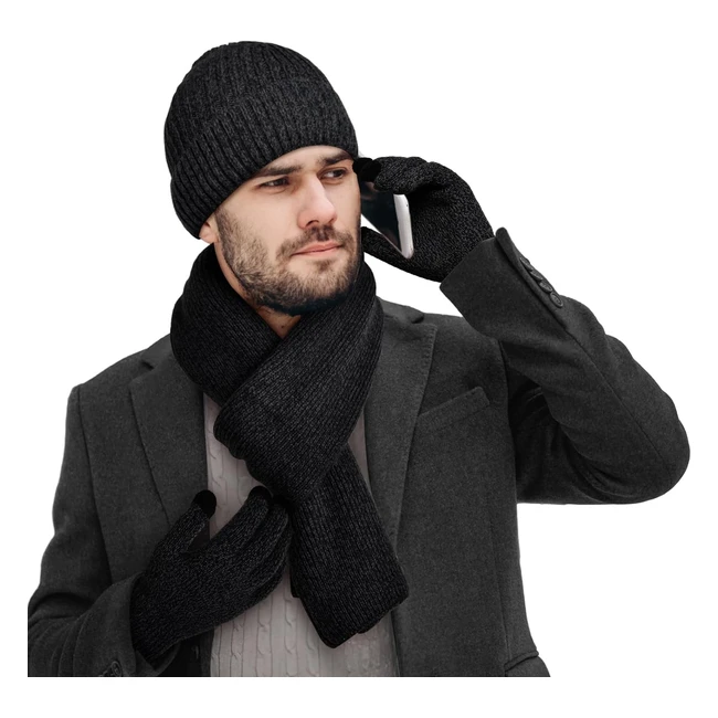 Wisolt Cadeau Homme Femme - Bonnet, Écharpe, Gant, Cache Oreille, Chaussettes - Idée Cadeau Original et Utile