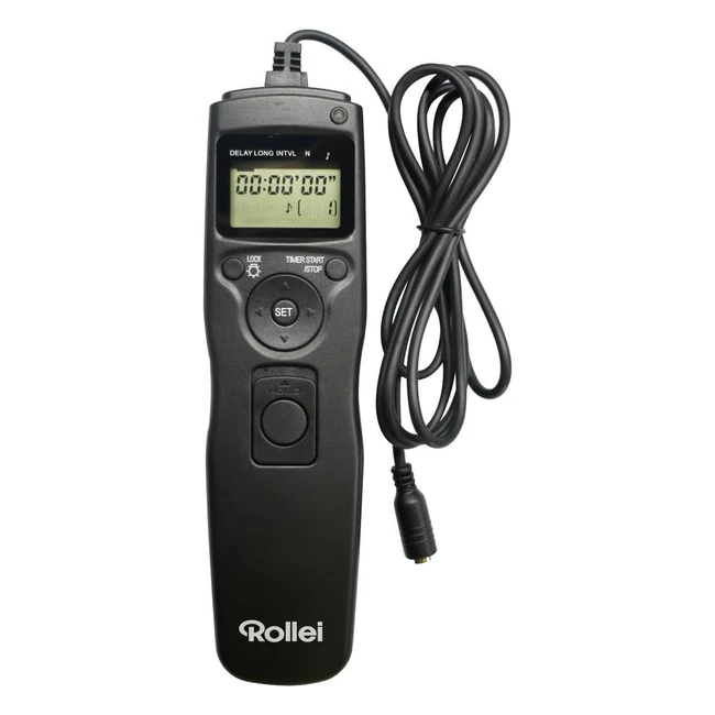 Cable de liberacin remota Rollei para Sony - Fcil lectura y uso - Negro