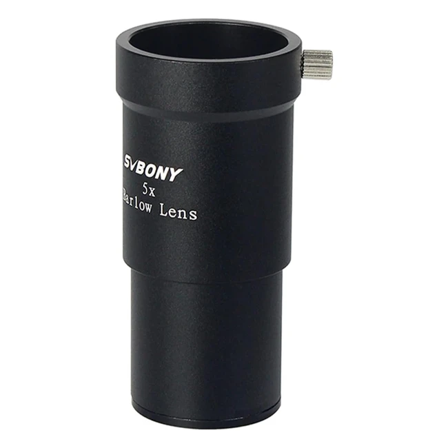 Lente Barlow SVBONY 5x Metallo 125 Apocromatica per Oculari Telescopici