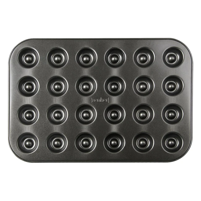 Zenker Daumenabdruck Keks Backset | Hochwertige Backform für 24 köstliche Kekse | Einfach zu formen