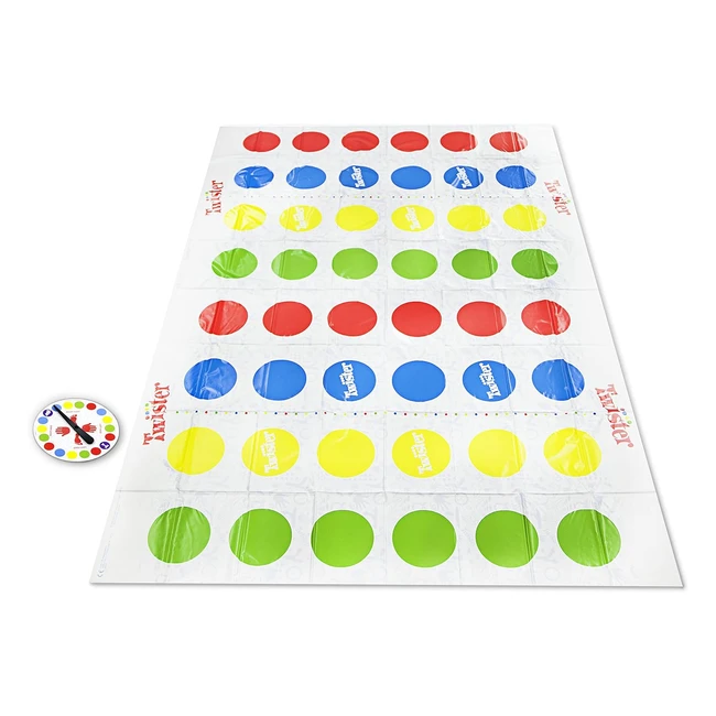 Hasbro Gaming Twister Ultimate - Größere Matte, mehr Farbfelder - Spiel für Familien und Kinder ab 6 Jahren - Kompatibel mit Alexa - Nur auf Amazon