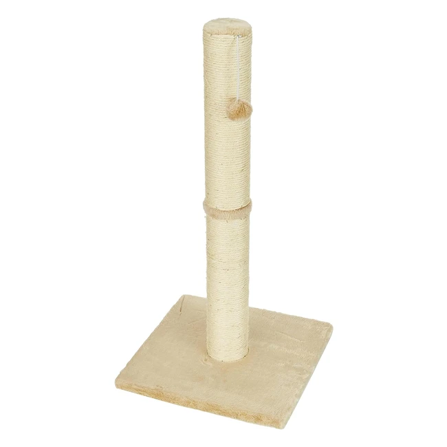 Tiragraffi Kerbl Opalmaxi 78 cm Beige - Base 38x38 cm - Sisal - Palla da Gioco