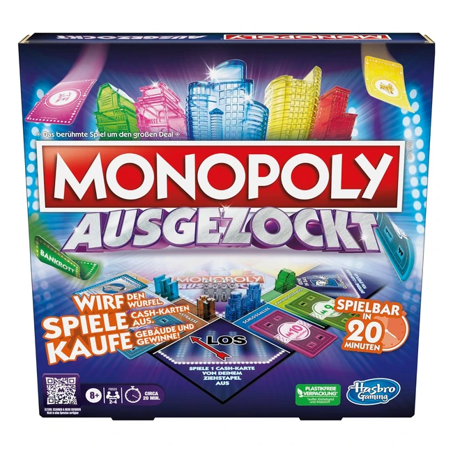 Monopoly - Das schnellste, veraltete Brettspiel für die ganze Familie - 24 Spieler - 20 Minuten