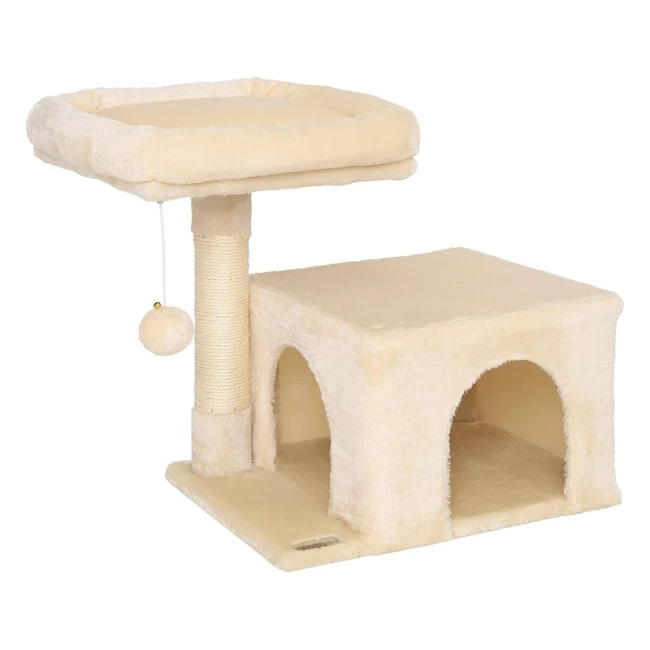 Lionto Tiragraffi per Gatto Albero Giocattolo Gatti 50cm Beige