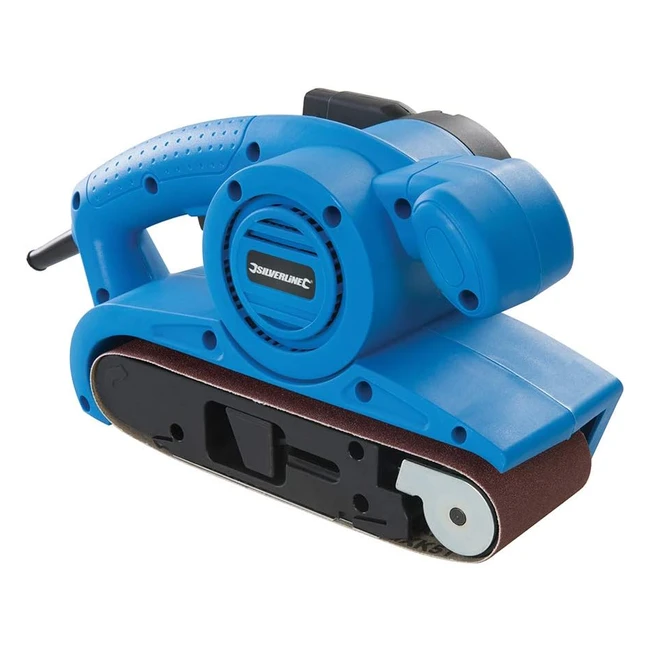 Ponceuse à bande Silverline 631320 - 76mm 810W