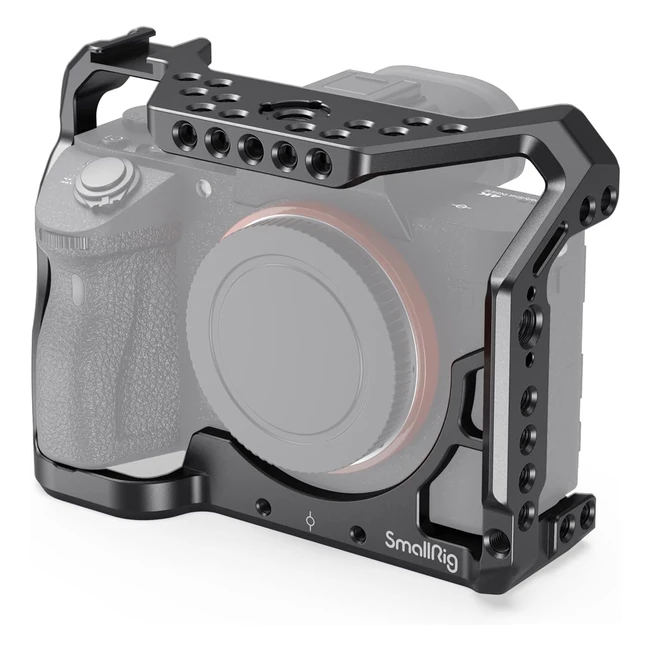 Jaula SmallRig A7 III A7R III para Sony A7 III A7R III - Aleación de Aluminio con Placa de Liberación Rápida y Accesorios