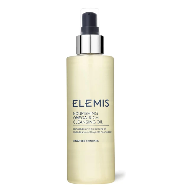 Elemis Nourishing OmegaRich Cleansing Oil - Cleanse Soothe Soften Skin - Vitam