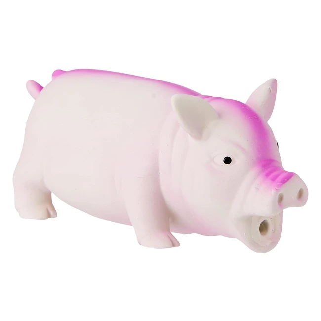 Large Rosewood Grunters Latex Pig - Interactive Fun for All Ages