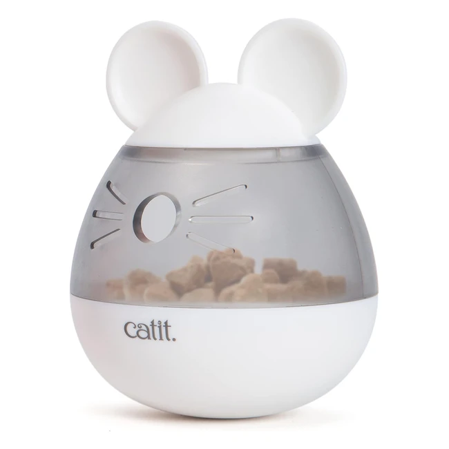 Catit Pixi Treat Dispenser - Interactive Cat Toy Mouse - Ref 12345 - Reward You
