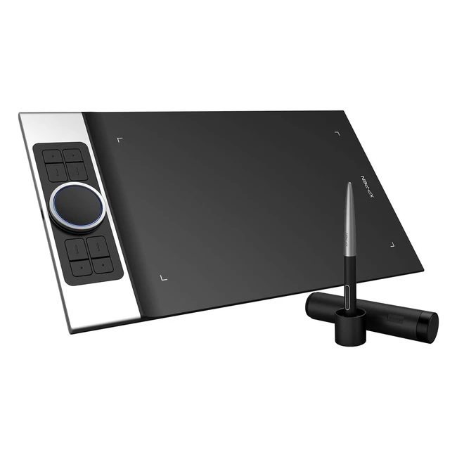 XP-Pen Deco Pro M - Tableta gráfica profesional con lápiz 8192 niveles de presión