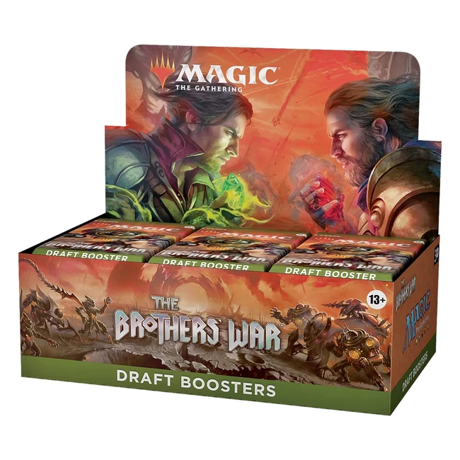Magic the Gathering The Brothers War Draft Booster Box - 36 Packs