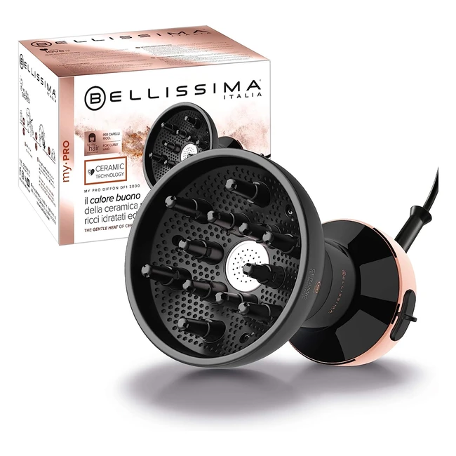 Bellissima My Pro Diffon Ceramic DF1 3000 Heiluftdiffusor fr lockiges Haar Ker