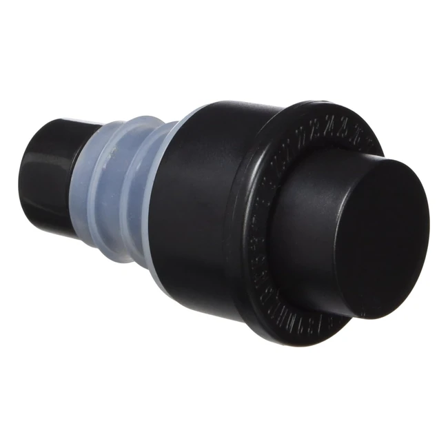 Bouchon de bouteille avec pompe vide air - Fackelmann 49605 - Conservation du vin - Plastique silicone