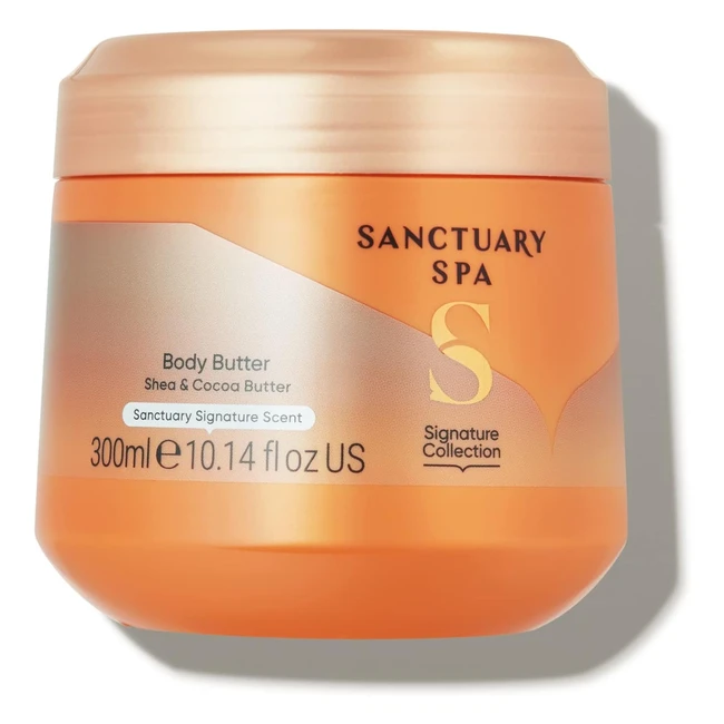 Sanctuary Spa Body Butter - Cruelty-Free  Vegan - Moisturizer - 300ml