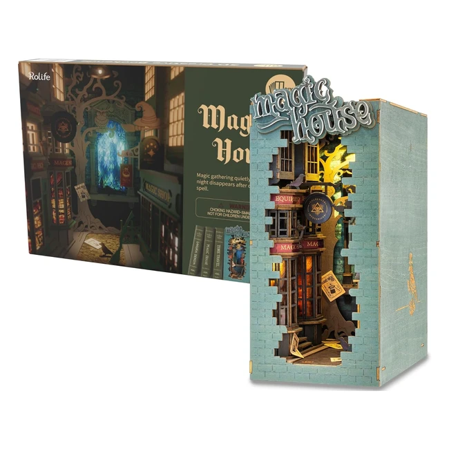 Kit ROLIFE Book Nook - Maquetas para Construir Adultos - Decoración Japonesa - Regalo Personalizado