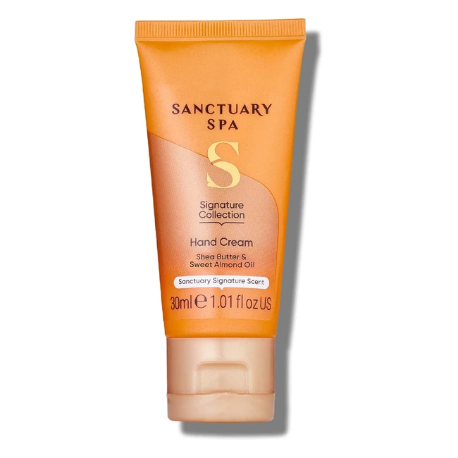 Sanctuary Spa Hand Cream - Shea Butter Vegan  Cruelty Free - 30ml - Orange