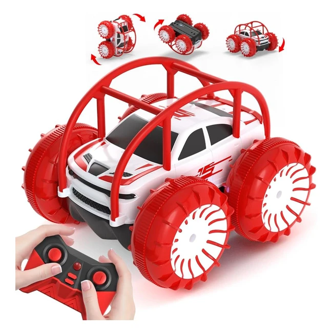 Voiture télécommandée Maxtronic 4WD avec LED réglable - Cadeau Noël pour enfant de 3 à 12 ans