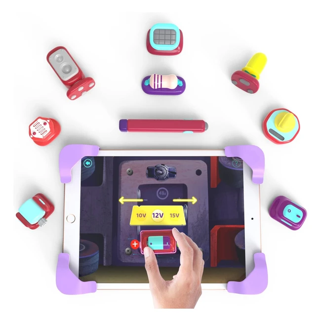 Tacto Electronics by PlayShifu - Real Figurines Digital Games - STEM Toy Gift for Kids