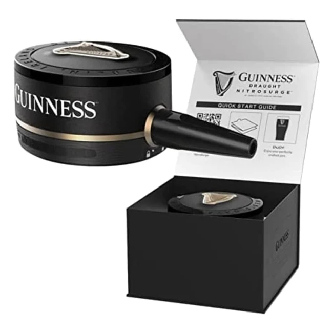 Guinness Draught Nitrosurge Stout Beer - Perfect Pub Pour at Home - Rich, Smooth Head - Cans Sold Separately - Christmas Gift