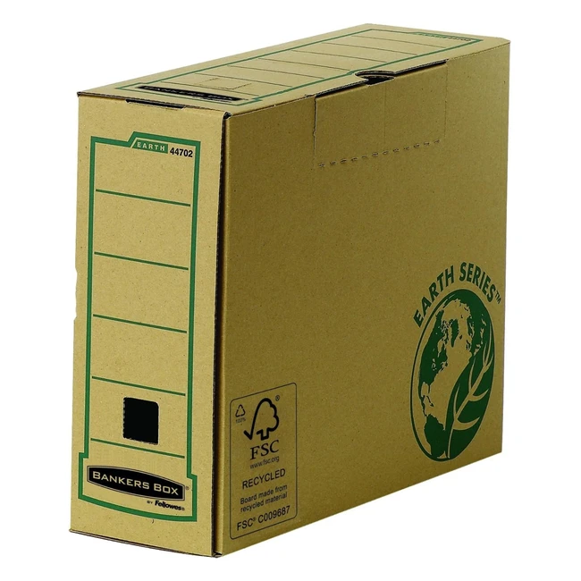 Caja de archivo definitivo Bankers Box Earth Series A4 - Conserva tus document