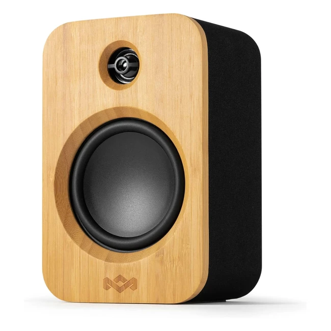 Speaker House of Marley Get Together Solo - Autonomia 25 ore - RCA e AUX - Ricarica USB-C - Suono Stereo - Materiali Sostenibili
