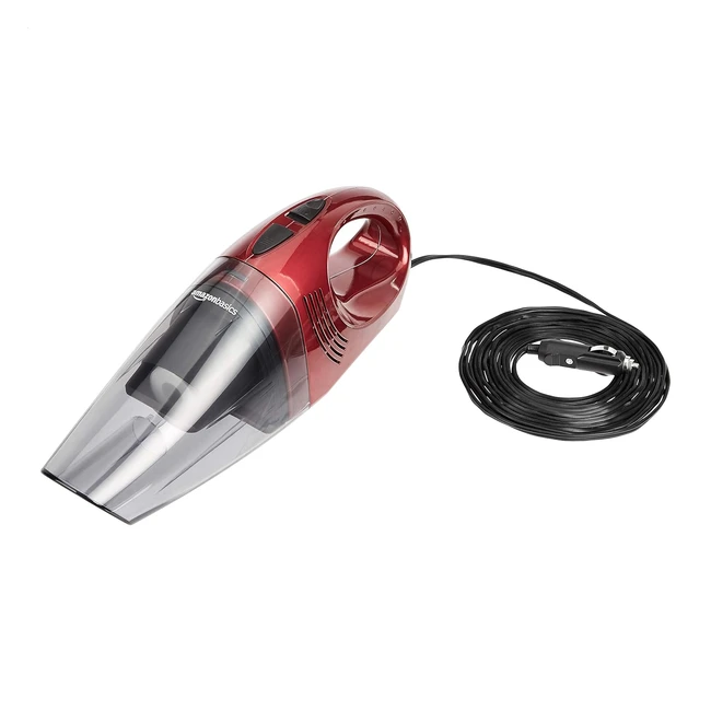 Aspirapolvere Portatile Leggero 4000 Pa Filtro Hepa Rosso - Amazon Basics