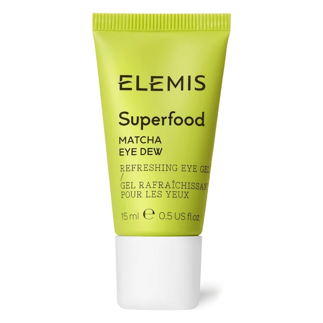 Elemis Superfood Matcha Eye Dew - Refreshing Eye Gel, Reduces Puffiness & Boosts Brightness - 15ml